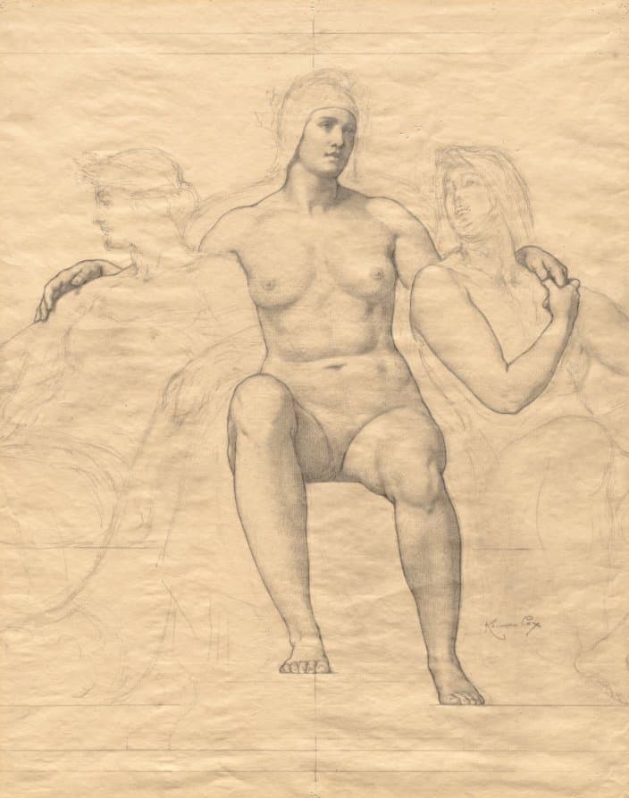 Allegorical Female Figures — Kenyon Cox