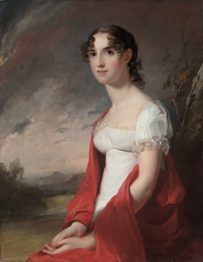 Portrait of Mary Sicard David — Thomas Sully