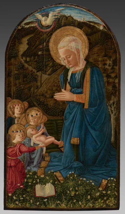 Virgin and Child with Angels — Fra Filippo Lippi