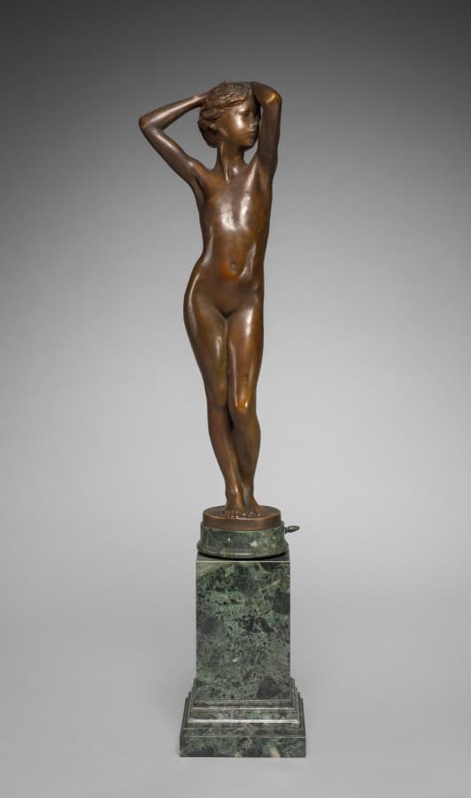 Eva, Study of a Nude — Emil Fuchs