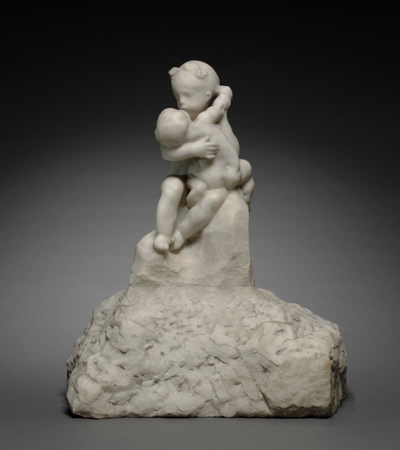 Little Brother and Sister — Auguste Rodin