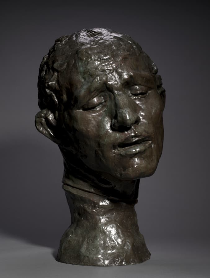 Heroic Head of Pierre de Wissant, One of the Burghers of Calais — Auguste Rodin