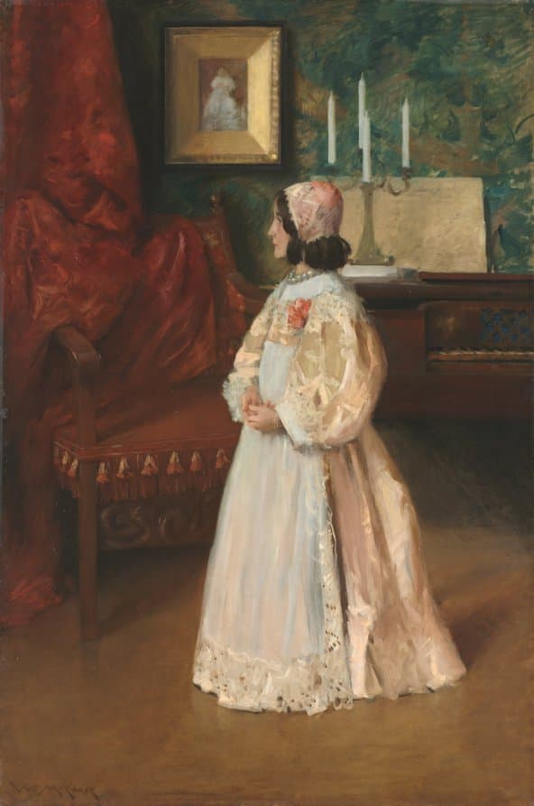 Portrait of My Daughter Alice — William Merritt Chase