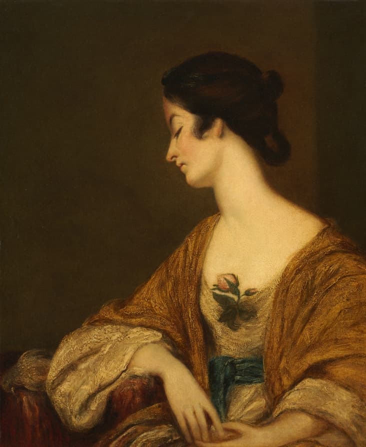 Portrait of Mrs. George Collier — Joshua Reynolds