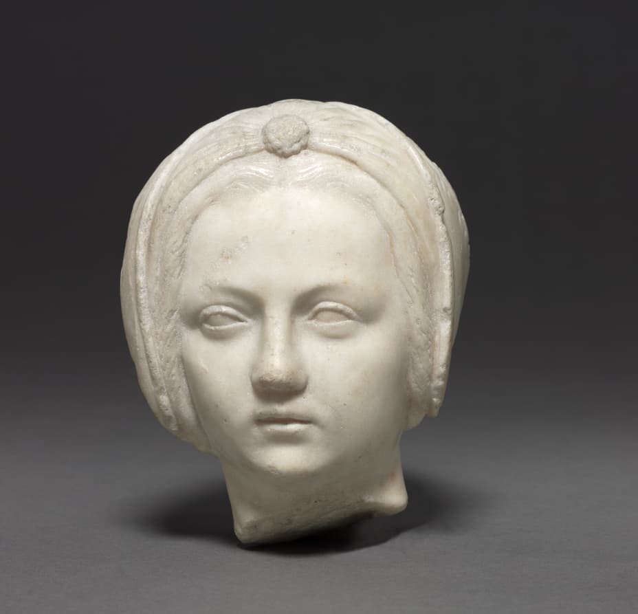 Head of a Woman — Michel Colombe