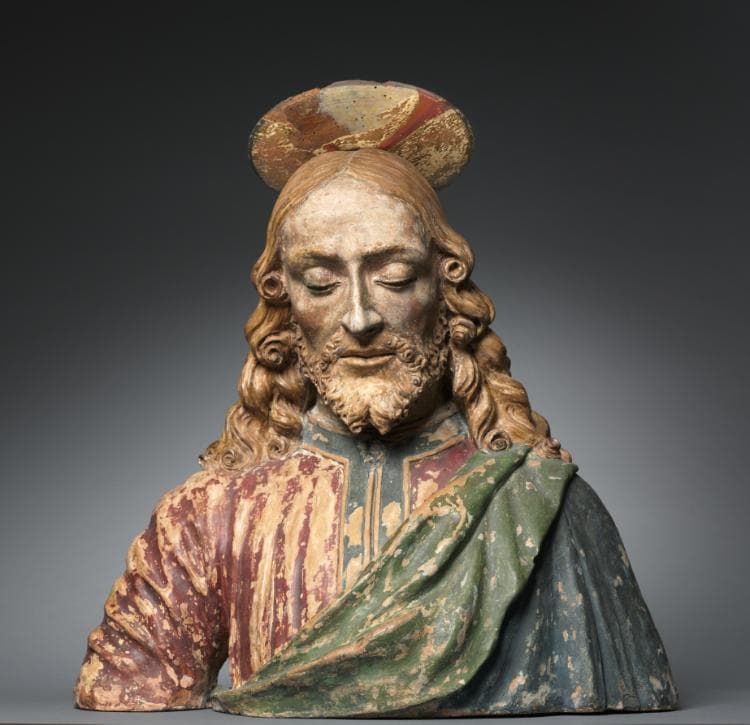 Bust of Christ — Andrea del Verrocchio