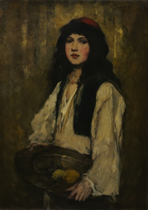The Venetian Girl — Frank Duveneck