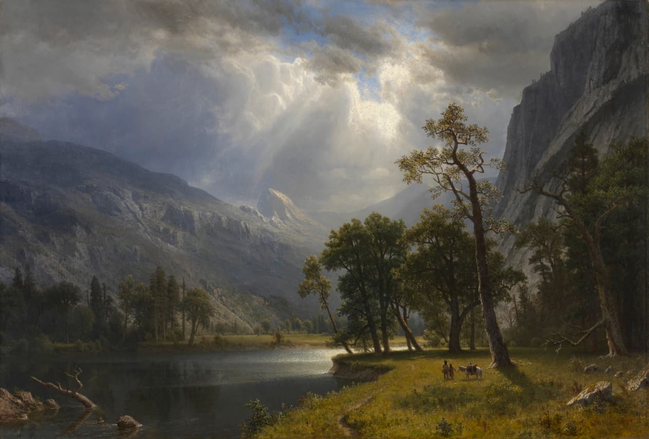 Mount Starr King, Yosemite — Albert Bierstadt