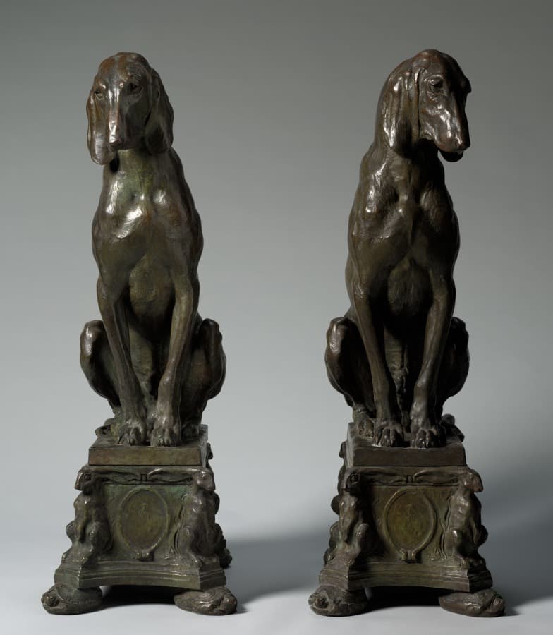 Pair of Hounds — Charles Cary Rumsey