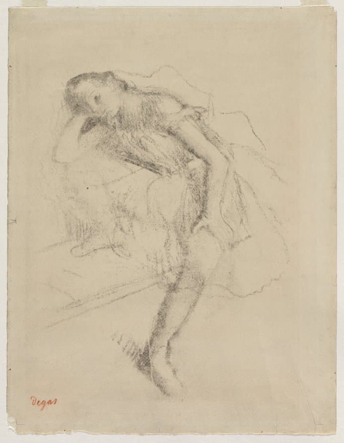 Dancer at Rest — Edgar Degas