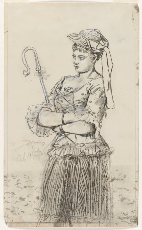 Shepherdess — Winslow Homer