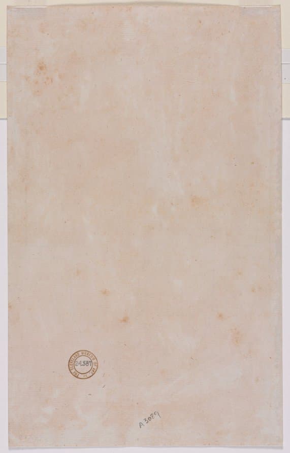Architectural Plan (verso) — Luzio Romano