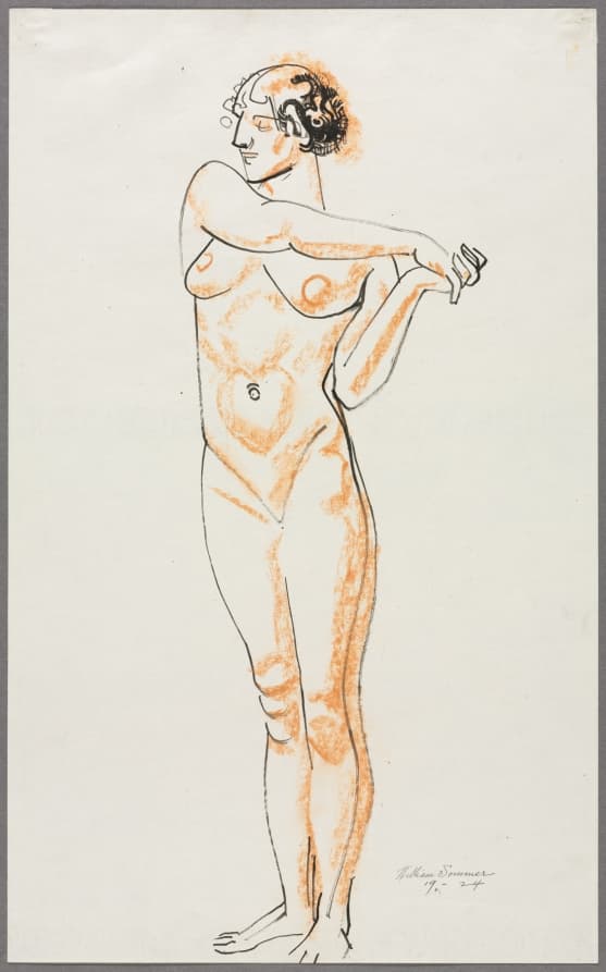Female Nude — William Sommer