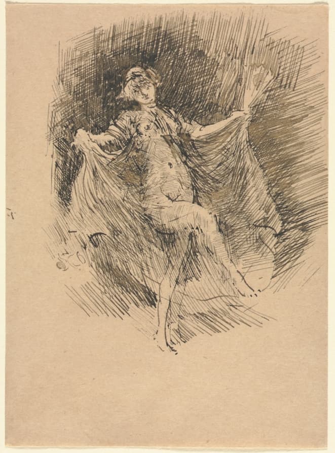 The Dancer, No. 1 — James McNeill Whistler