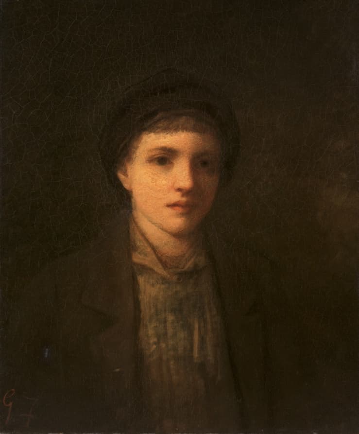 Head of a Boy — George Fuller