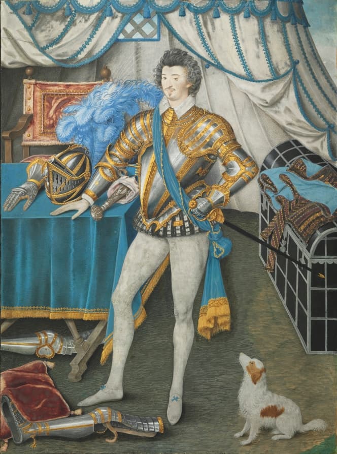 Sir Anthony Mildmay, Knight of Apethorpe, Northamptonshire — Nicholas Hilliard