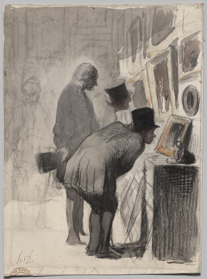 Art Lovers — Honoré Daumier