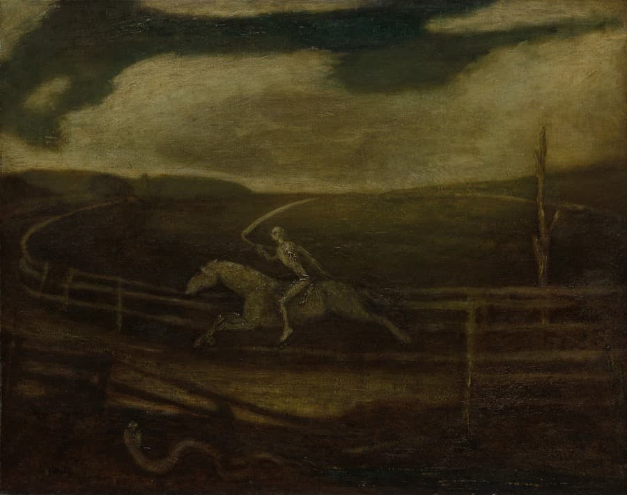 The Race Track (Death on a Pale Horse) — Albert Pinkham Ryder
