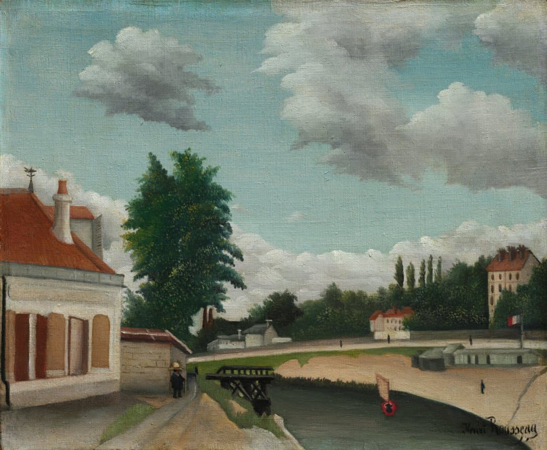 Outskirts of Paris — Henri Rousseau