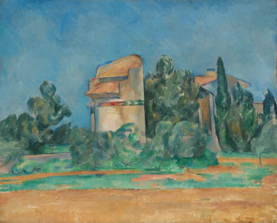 The Pigeon Tower at Bellevue — Paul Cezanne