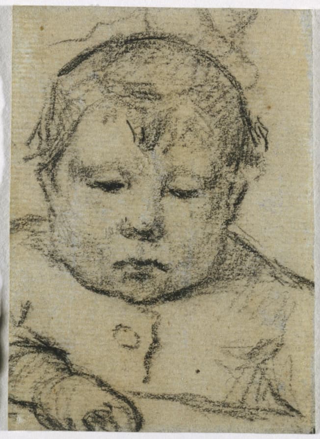 Emil Gauguin as a Child, Right Hand Forward — Paul Gauguin