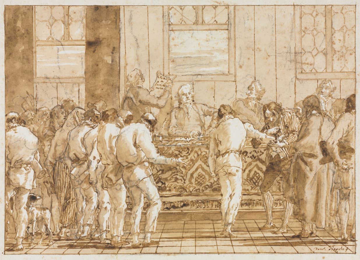 The Trial — Giovanni Domenico Tiepolo