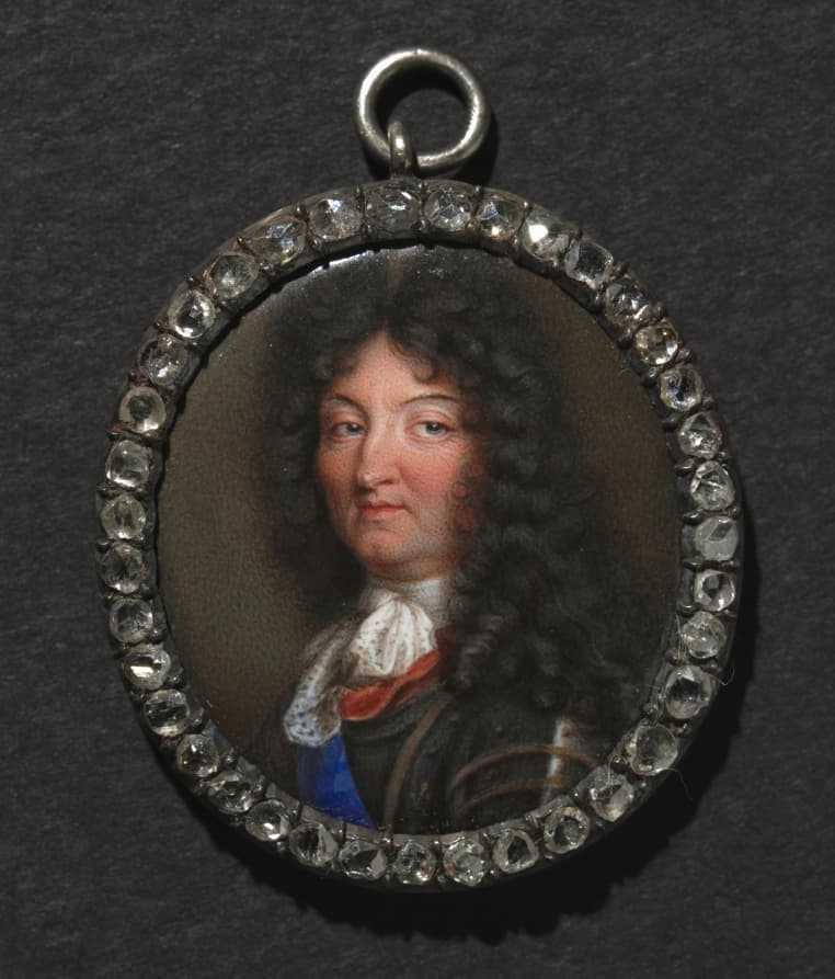 Portrait of King Louis XIV — Jean Petitot