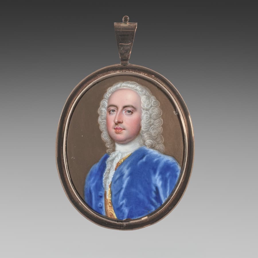 Portrait of a Man — Christian Friedrich Zincke
