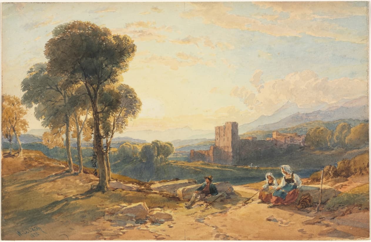 Landscape, Italy — William Leighton Leitch