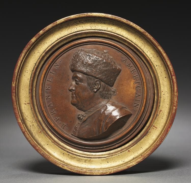 Portrait of Benjamin Franklin — Giovanni Battista Nini