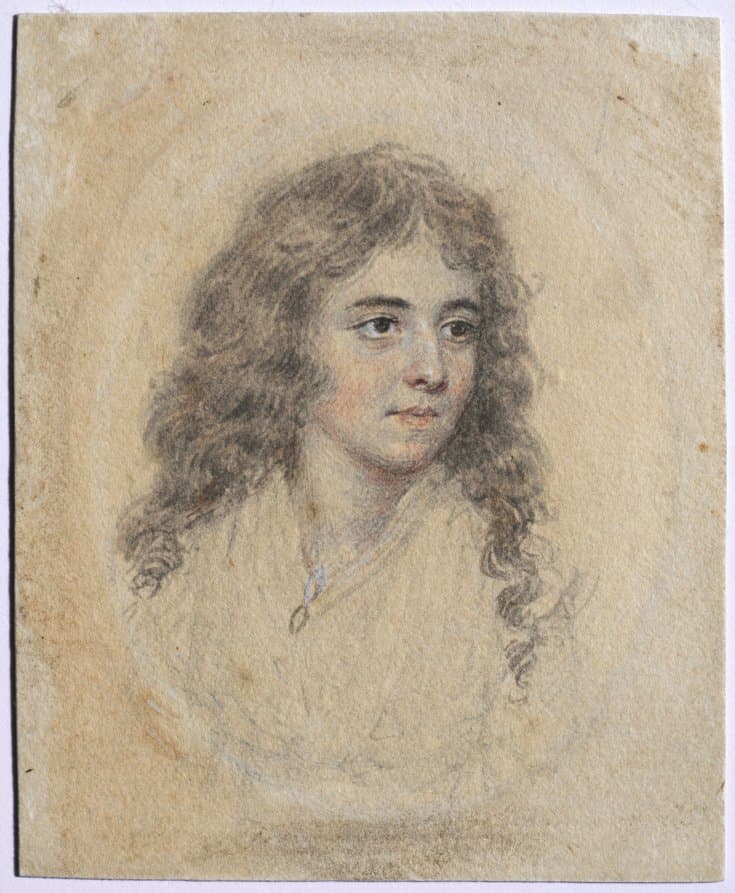 Portrait of Anna Maria Woolf, née Smart — John I Smart