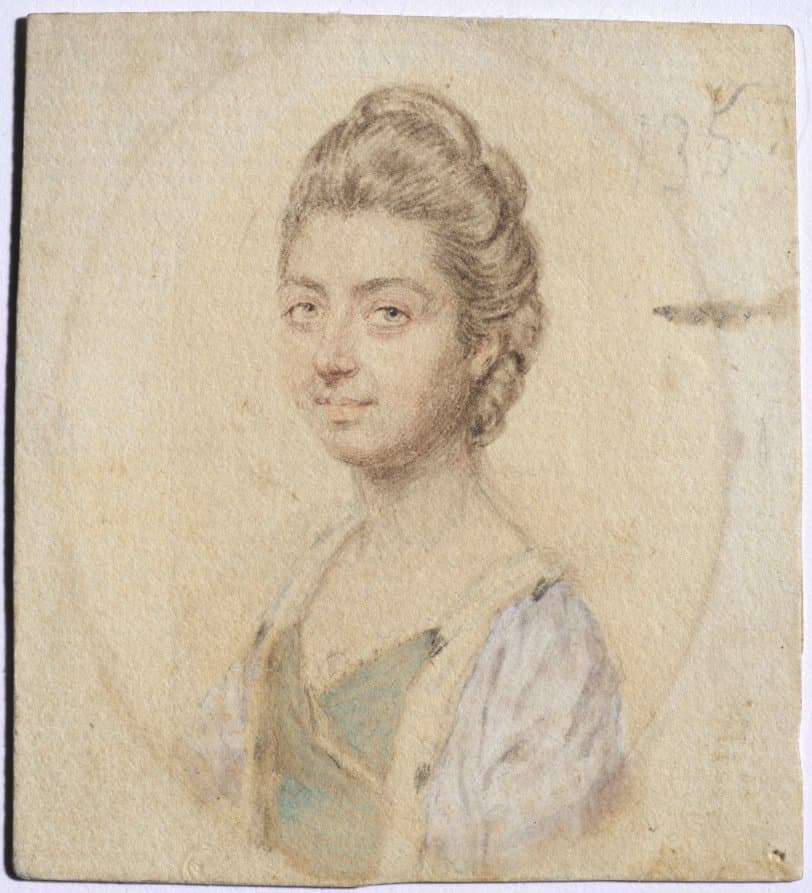 Portrait of Sukey, Lady Oglander, née Serle — John I Smart