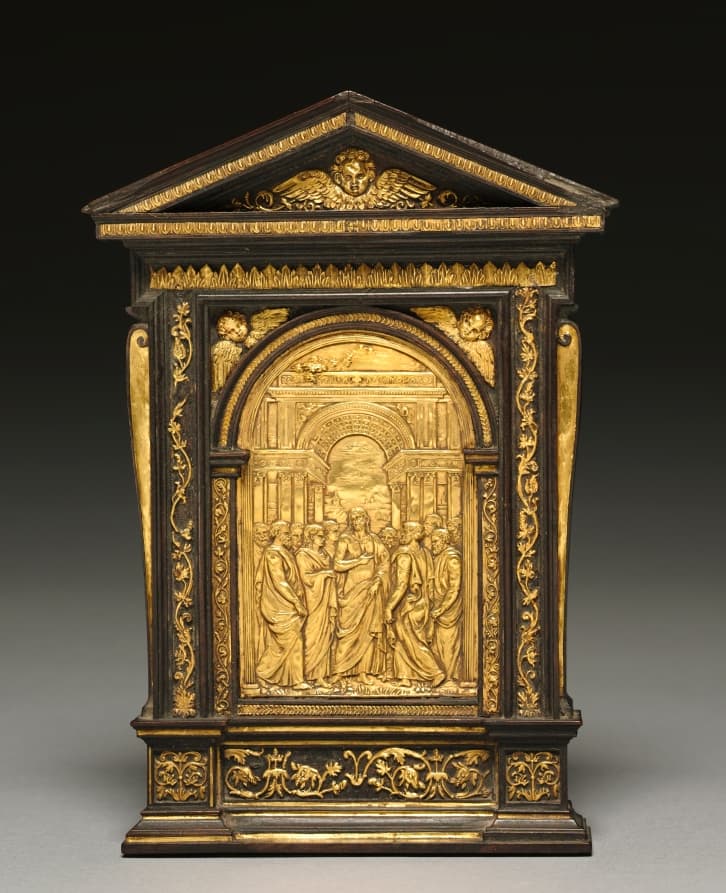 Pax with Christ Appearing to the Apostles — Valerio Belli