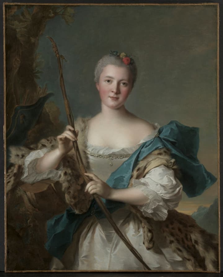 Portrait of a Woman as Diana — Jean-Marc Nattier