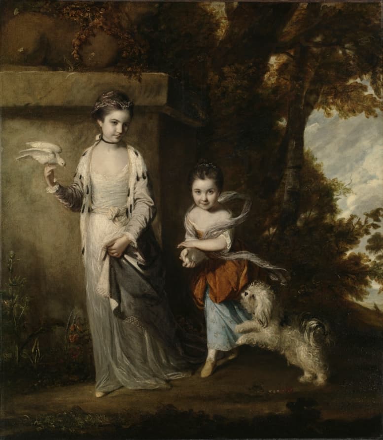 Portrait of the Ladies Amabel and Mary Jemima Yorke — Joshua Reynolds