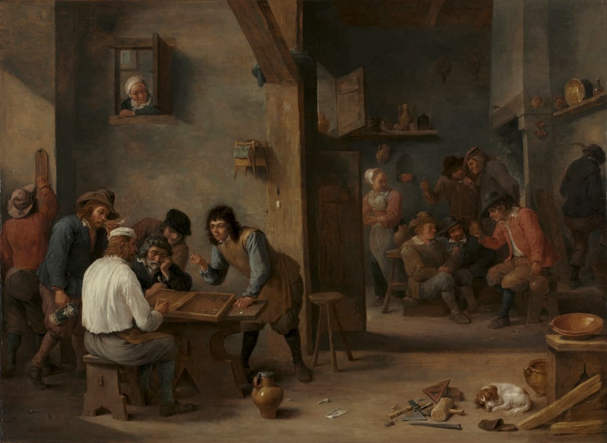 Game of Backgammon — David Teniers