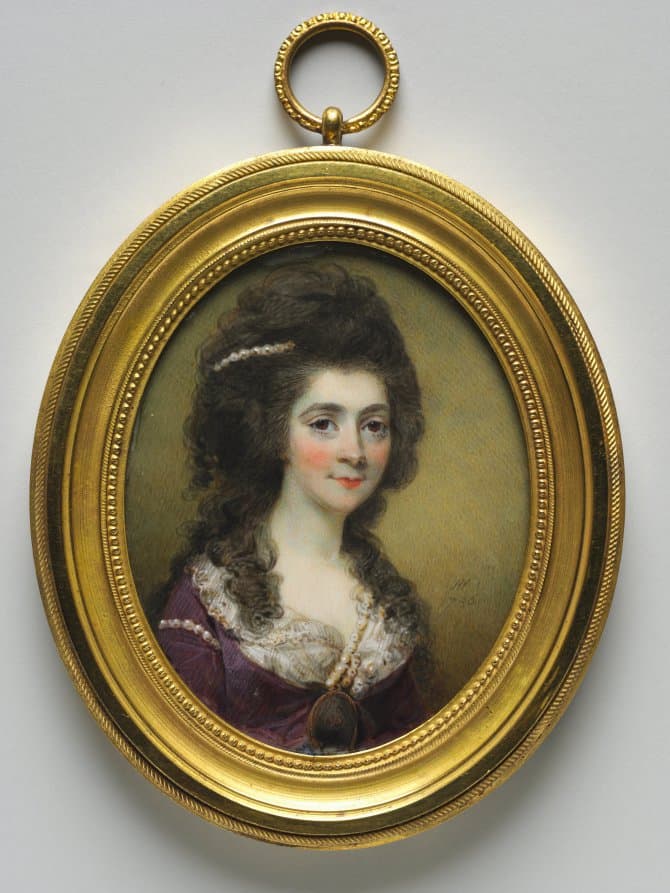 Portrait of a Woman, called Mrs. Close — Horace Hone