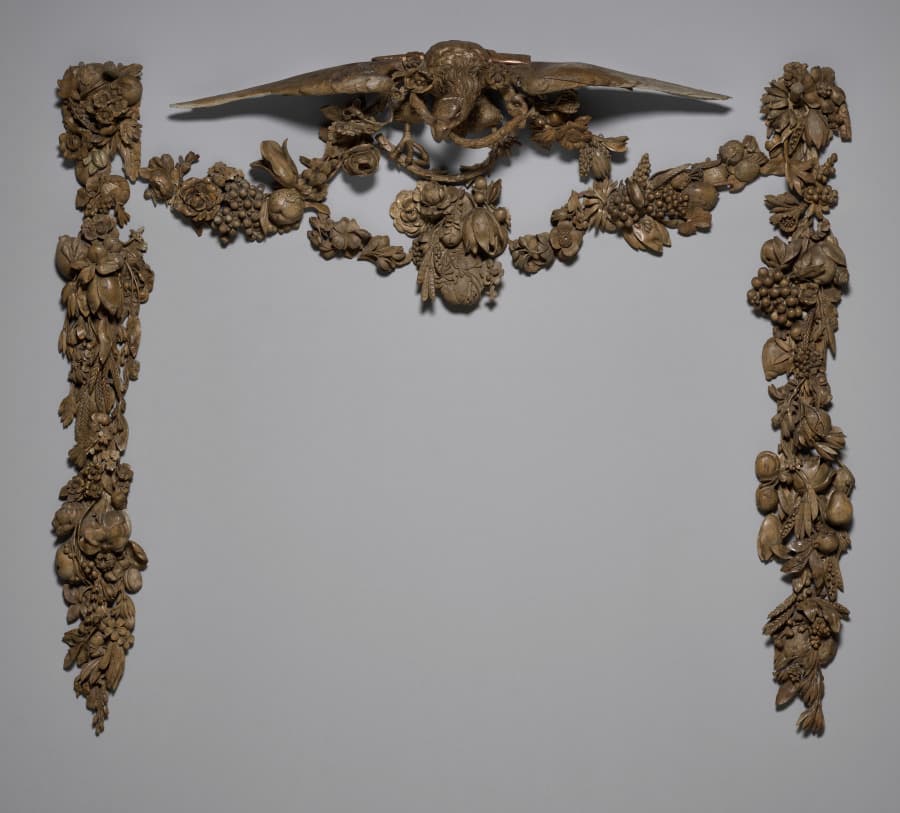 Overmantel Decoration — Grinling Gibbons