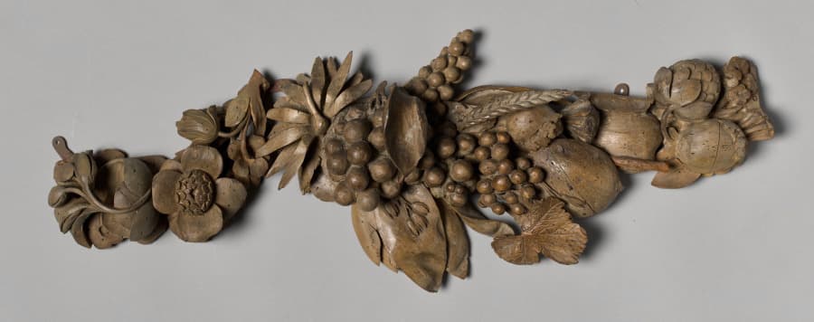 Carving from an Overmantel — Grinling Gibbons