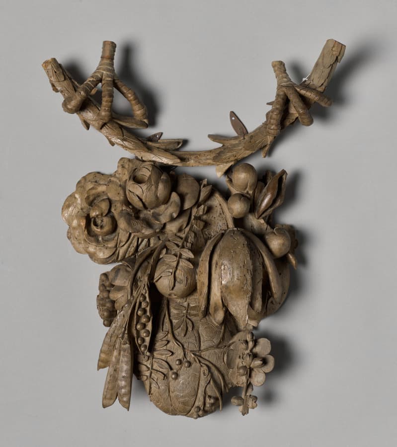 Carving from an Overmantel — Grinling Gibbons