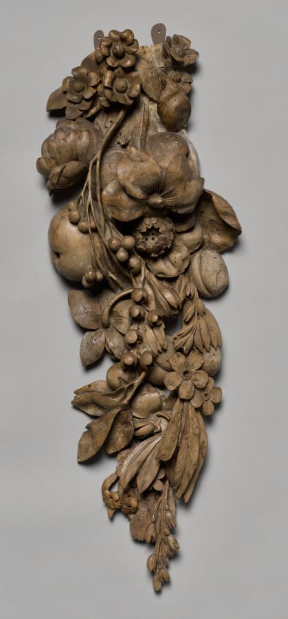 Carving from an Overmantel — Grinling Gibbons