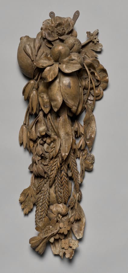 Carving from an Overmantel — Grinling Gibbons