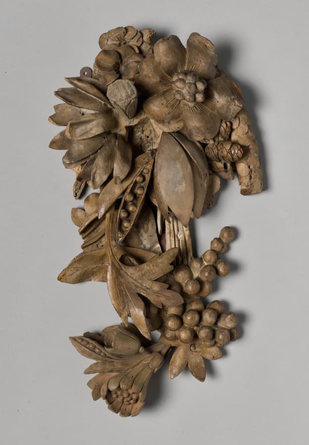 Carving from an Overmantel — Grinling Gibbons