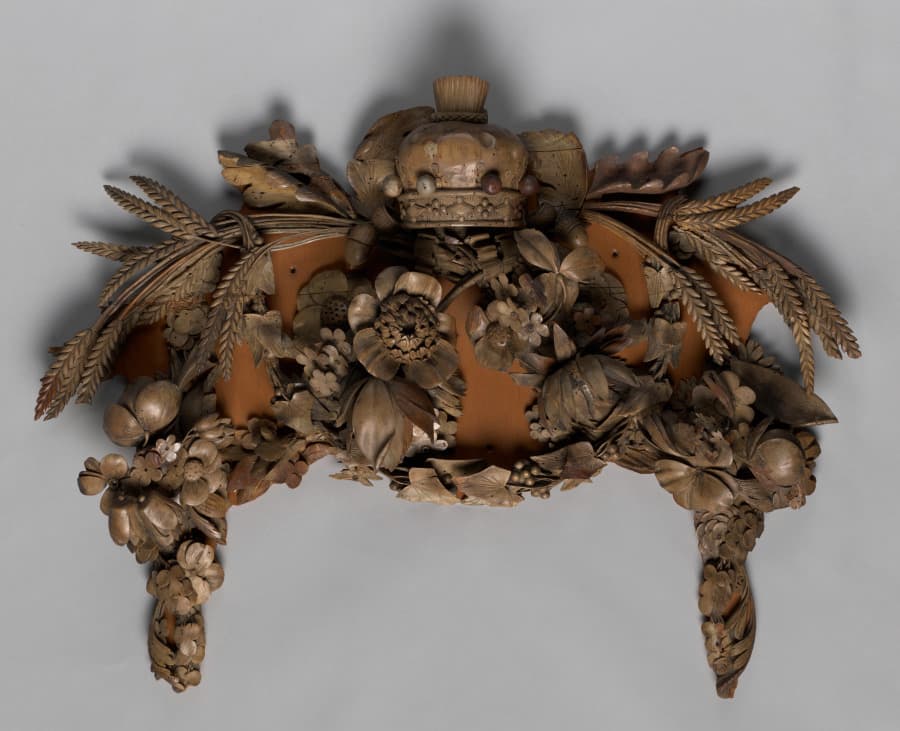 Overdoor Decoration — Grinling Gibbons
