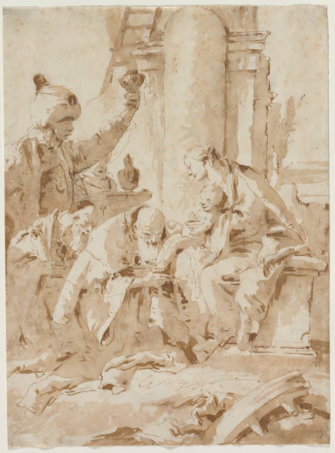 The Adoration of the Magi — Giovanni Battista Tiepolo