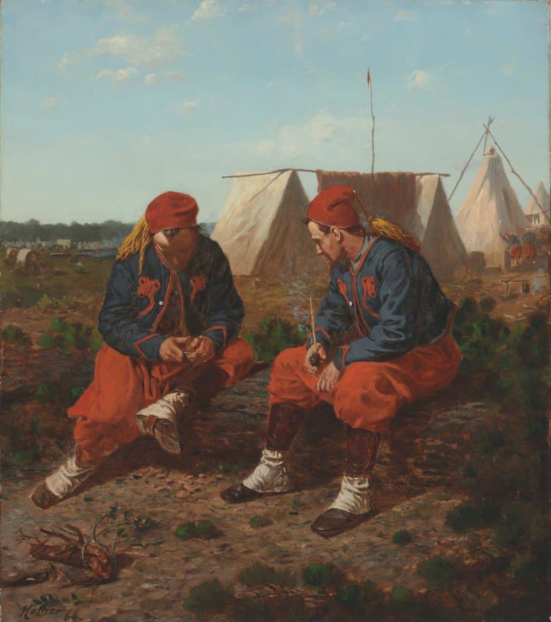 The Brierwood Pipe — Winslow Homer