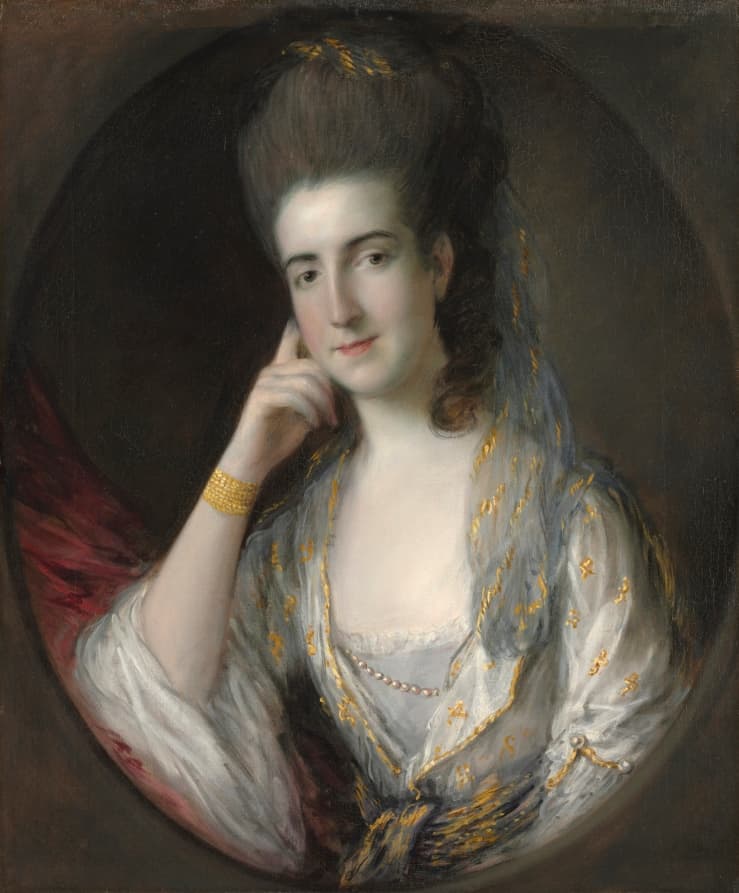 Portrait of Mary Wise — Thomas Gainsborough