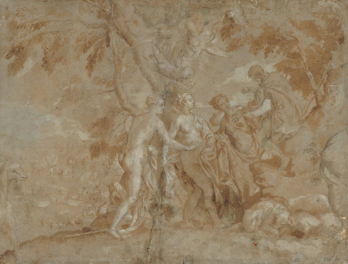 The Judgment of Paris — Carletto Caliari