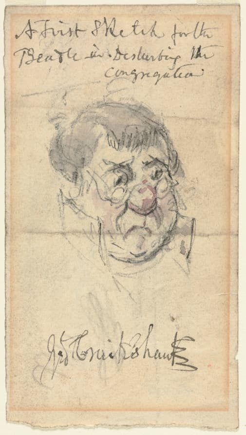 The Beadle — George Cruikshank