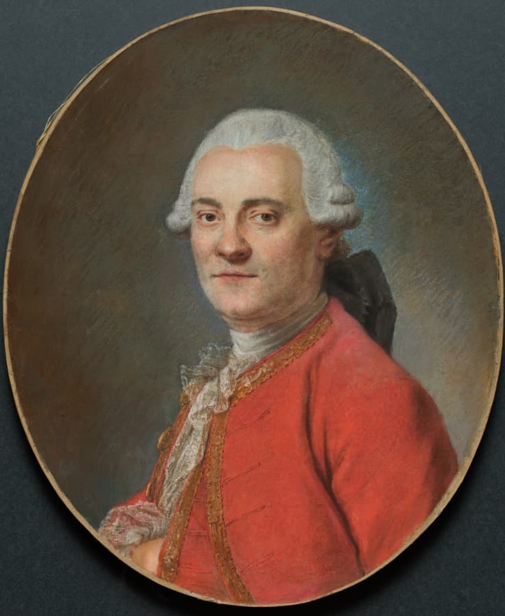 Portrait of a Man — Maurice Quentin de La Tour